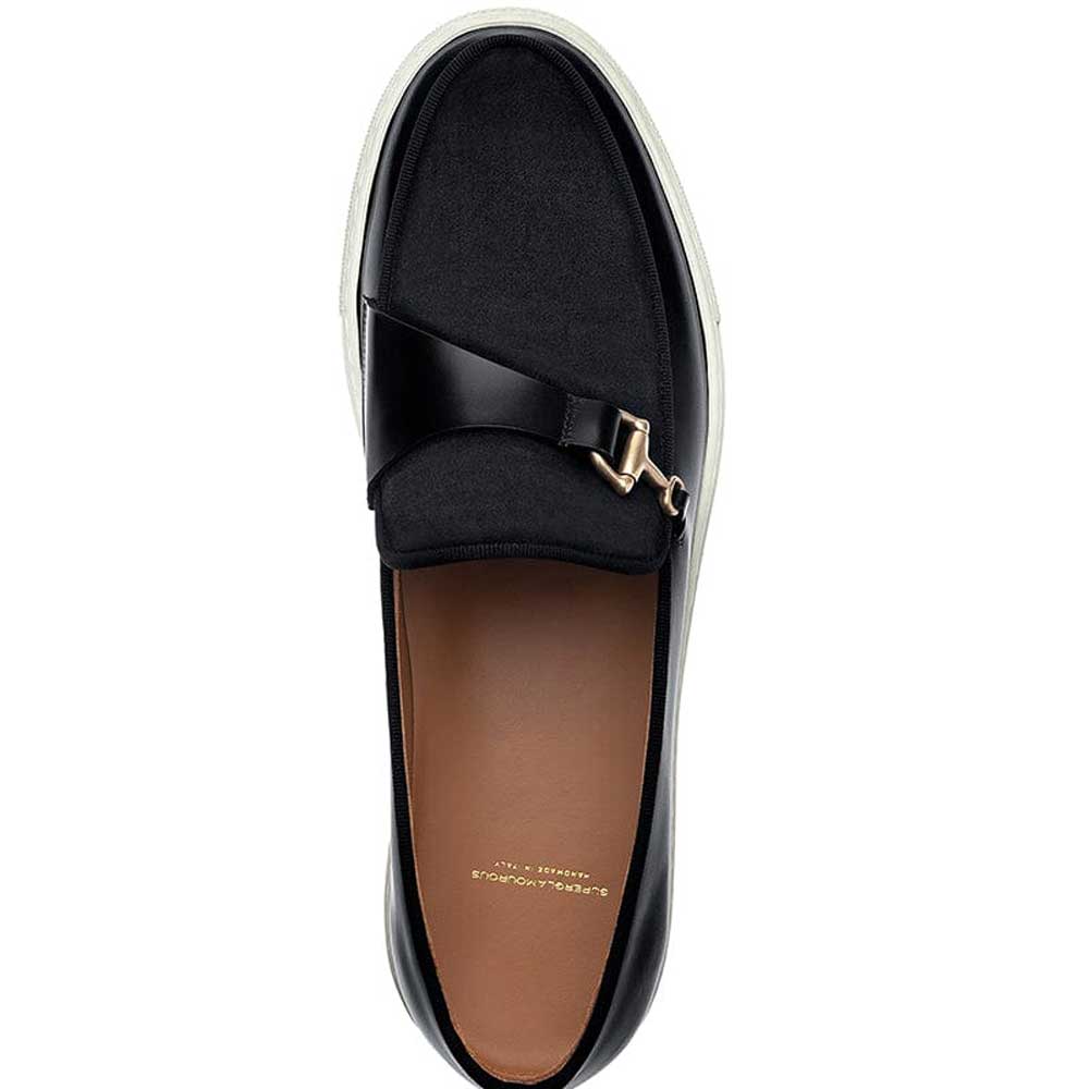 Superglamourous Tangerine 12 Cordovan Skate Black