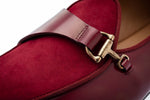 Superglamourous Tangerine 12 Cordovan Belgian Loafers Burgundy