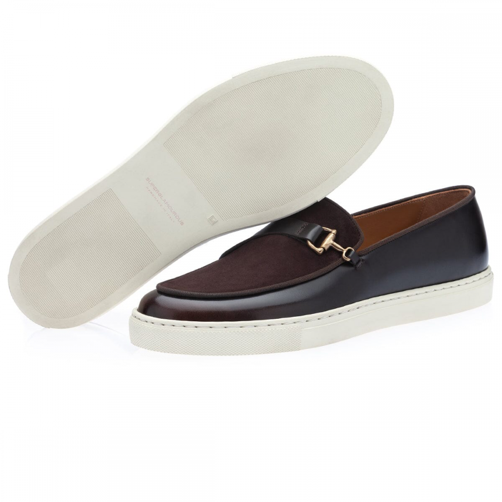 Superglamourous Tangerine 12 Cordovan Skate Brown