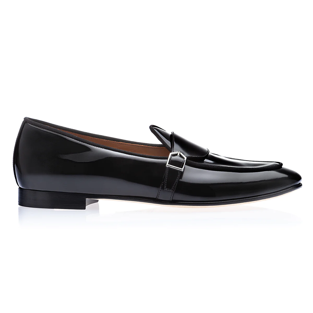 Superglamourous Tangerine 15.1 Belgian Brushed Loafers Black
