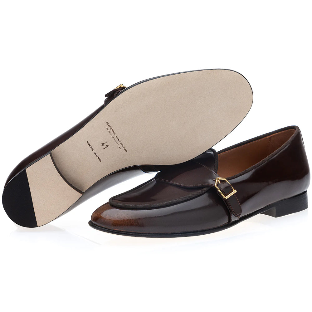 Superglamourous Tangerine 15.1 Belgian Brushed Loafers Cocoa