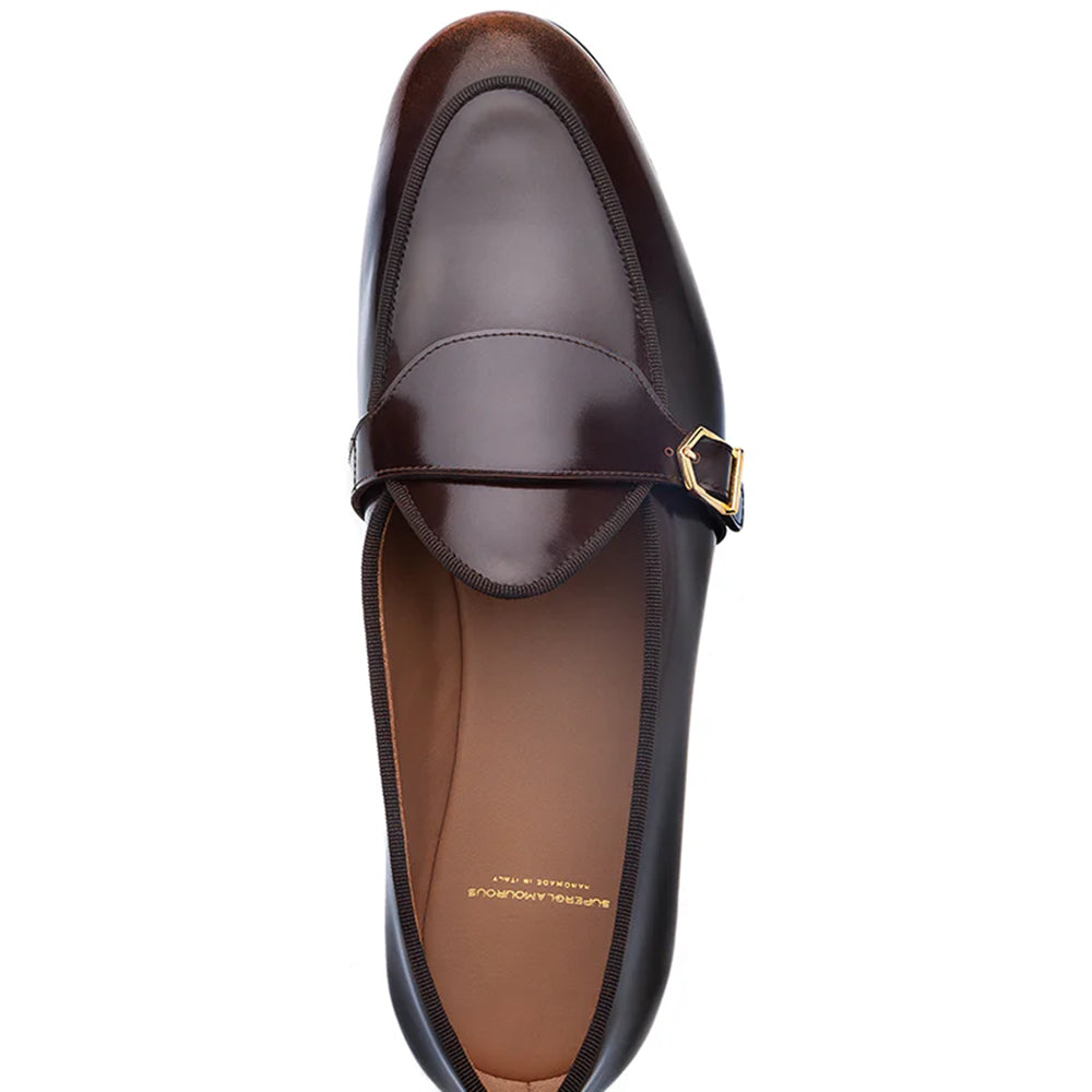 Superglamourous Tangerine 15.1 Belgian Brushed Loafers Cocoa