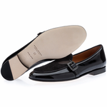 Superglamourous Tangerine 15 Belgian Loafers Multi Black