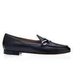 Superglamourous Tangerine 16 Guanto Belgian Loafers Black