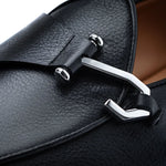 Superglamourous Tangerine 16 Guanto Belgian Loafers Black