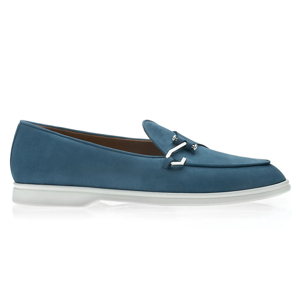 Superglamourous Tangerine 16 Airwalk Nabuk Single Monk Slip-On Avio