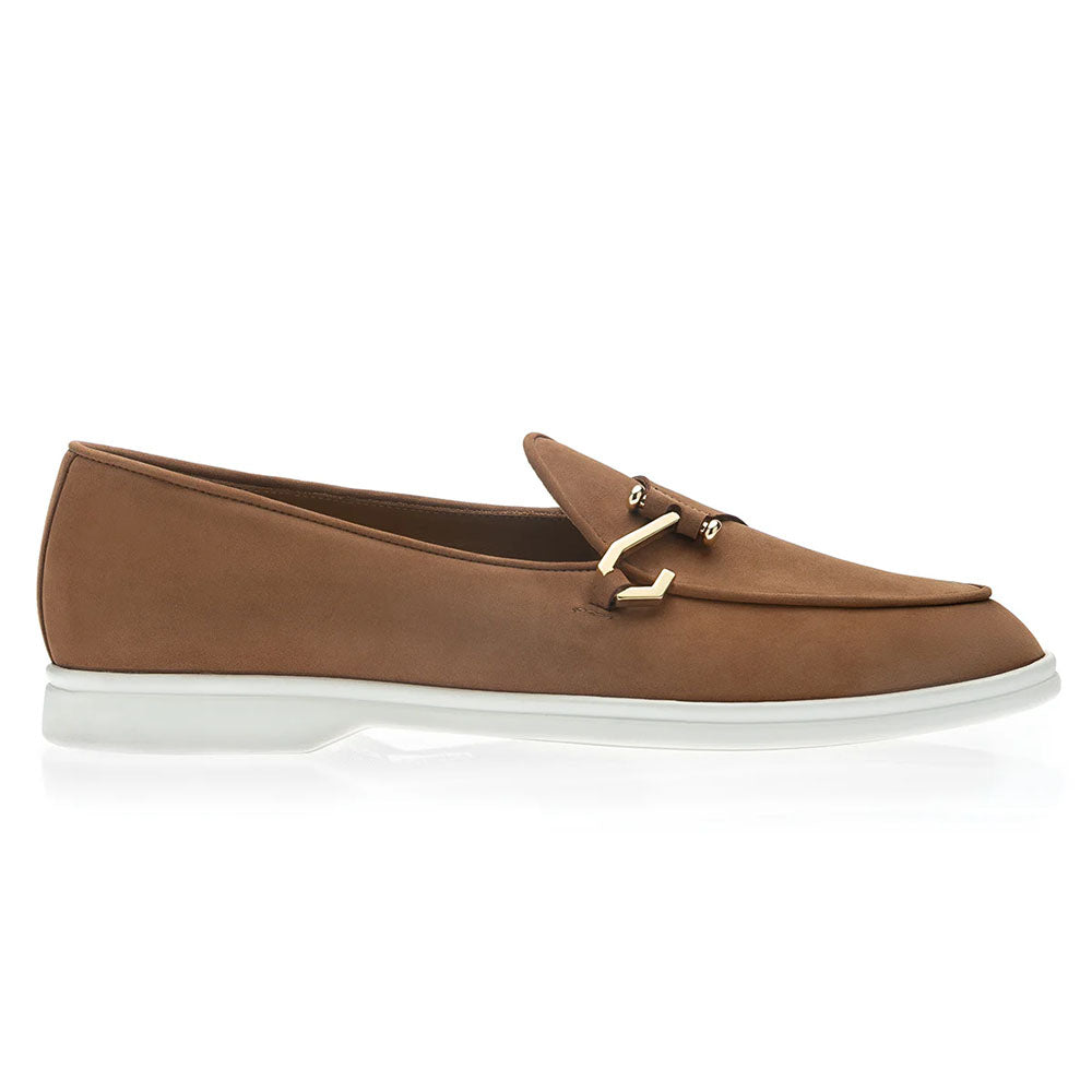 Superglamourous Tangerine 16 Airwalk Nabuk Single Monk Slip-On Tobacco