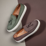 Superglamourous Tangerine 2 Skate Nabuk Sneakers Sage