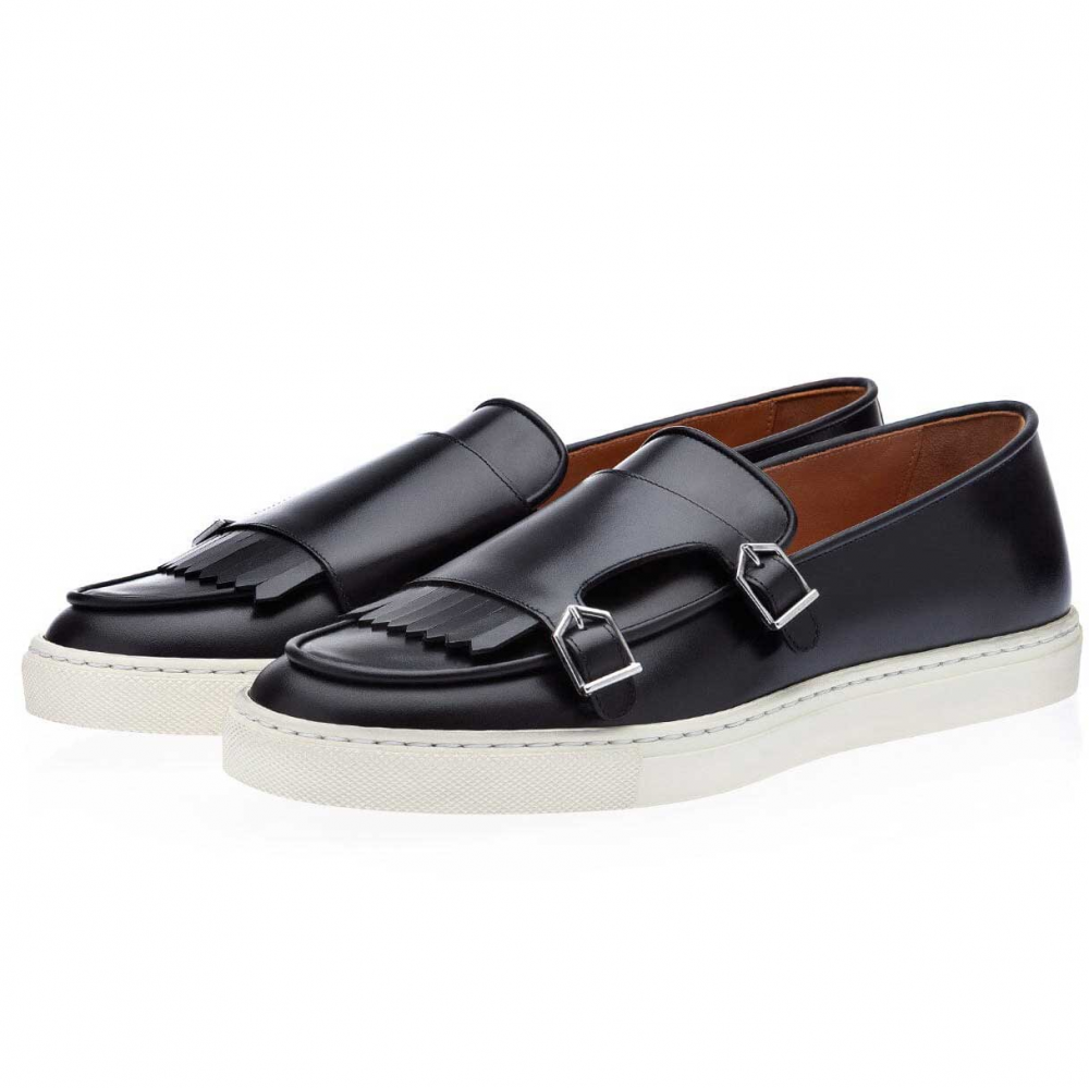Superglamourous Tangerine 7.1 Nappa Skate Black