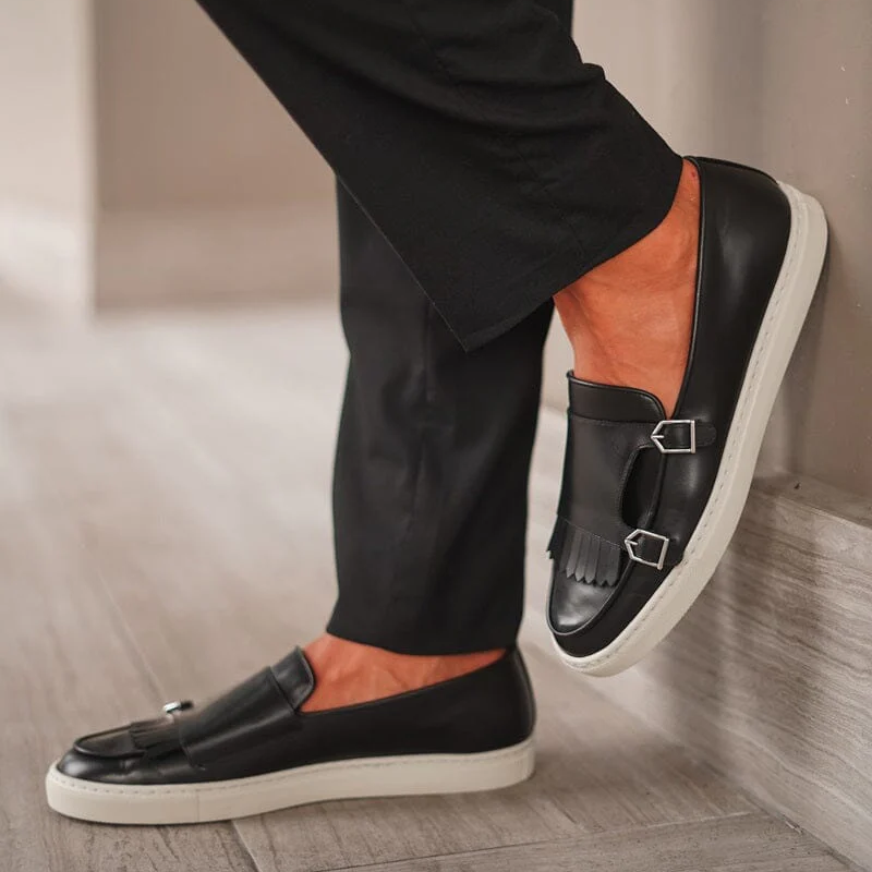 Superglamourous Tangerine 7.1 Nappa Skate Black