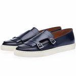 Superglamourous Tangerine 7.1 Nappa Skate Navy