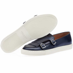 Superglamourous Tangerine 7.1 Nappa Skate Navy