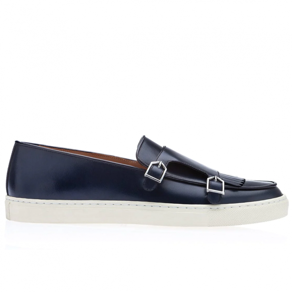 Superglamourous Tangerine 7.1 Nappa Skate Navy
