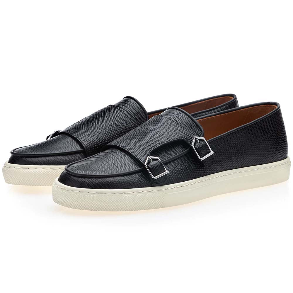 Superglamourous Tangerine 7 Tejus Skate Sneakers Black