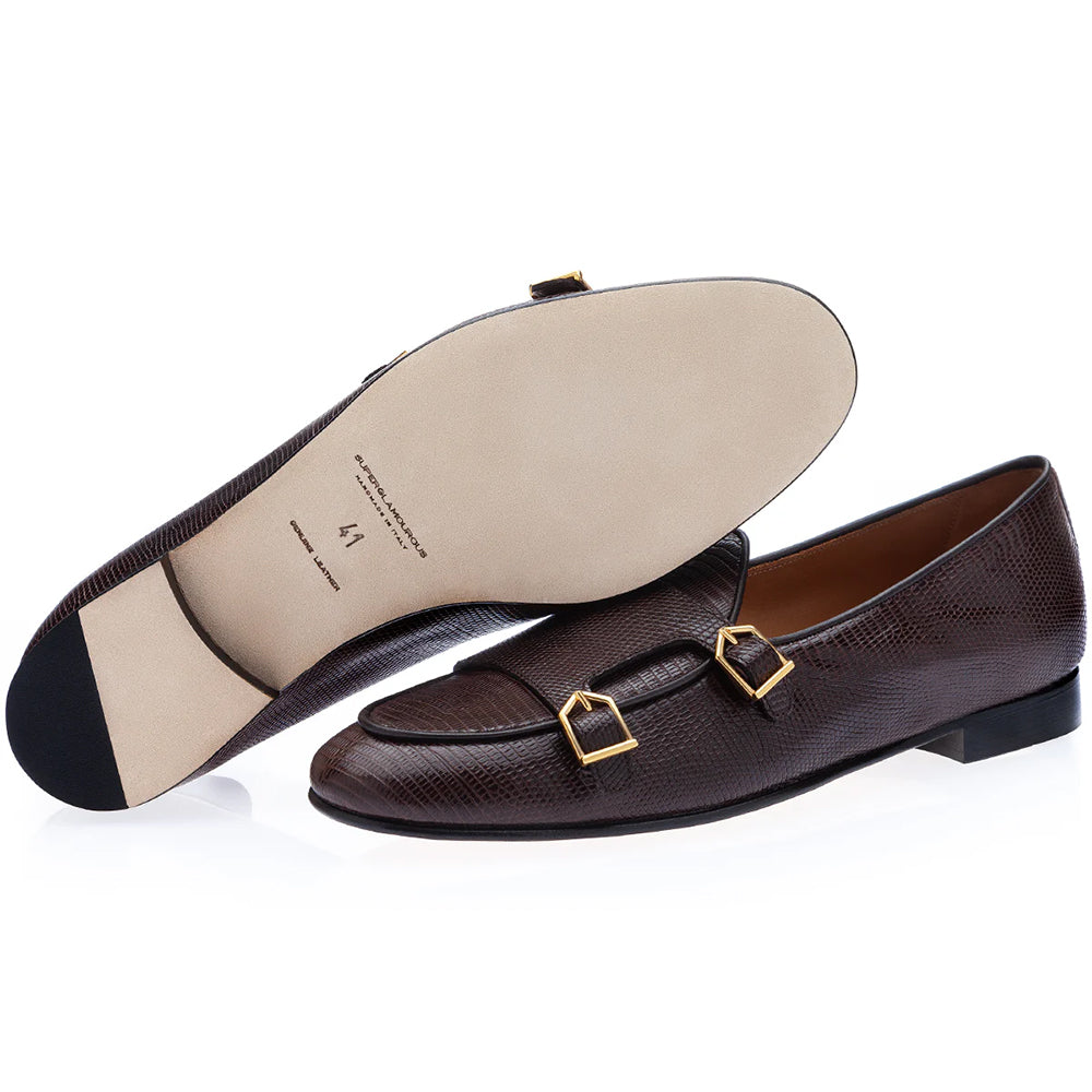 Superglamourous Tangerine 7 Tejus Belgian Loafers Cocoa