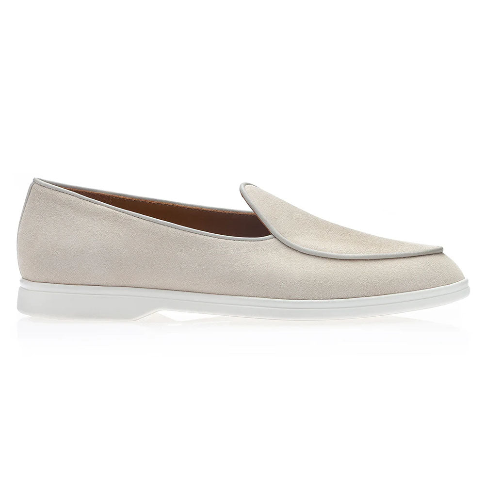 Superglamourous Tangerine Velukid Airwalk Slip-On Sneakers Beige