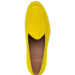 Superglamourous Tangerine Velukid Airwalk Slip-On Sneakers Mustard