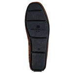 Bruno Magli Taranto Suede Penny Driver Brown