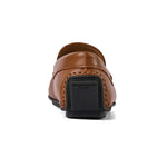 Bruno Magli Tazio Leather Bit Driver Cognac