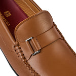 Bruno Magli Tazio Leather Bit Driver Cognac