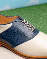 TB Phelps Oxford Shoes Ivory / Navy
