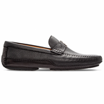 Moreschi Tenerife Deerskin Driving Shoes Black