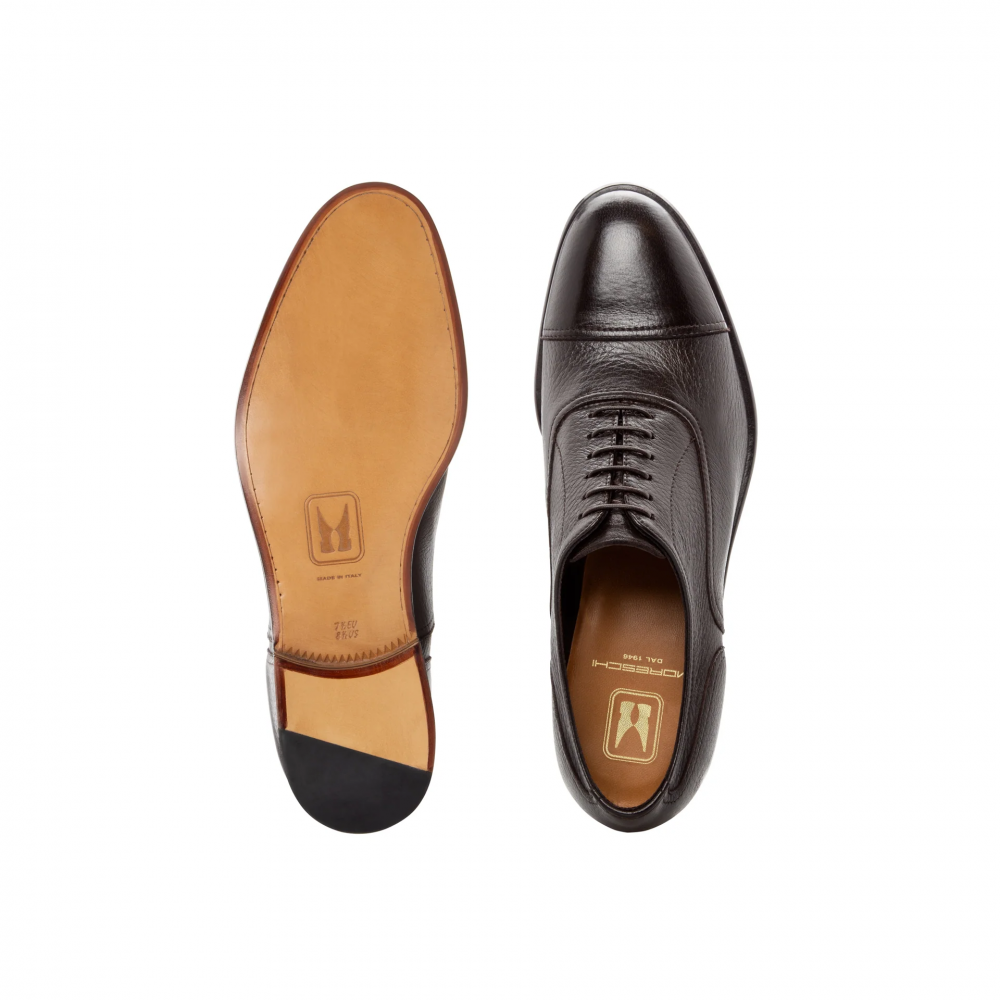 Moreschi Tirana Deerskin Oxfords Brown