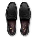 Bruno Magli Tonio Cervo Leather Slip On Loafer Black