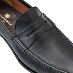 Bruno Magli Tonio Leather Slip On Loafer Black