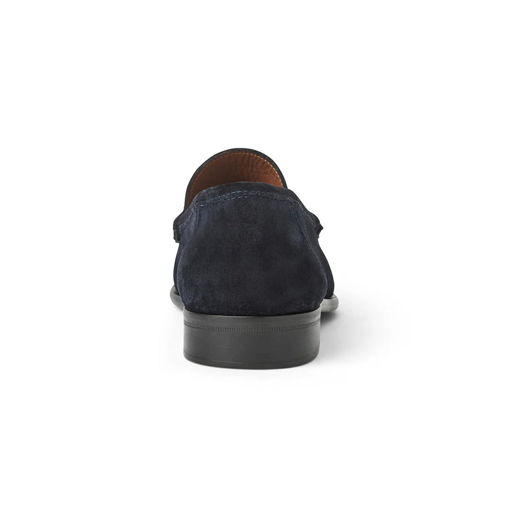 Bruno Magli Tonio Suede Slip-On Loafer Navy