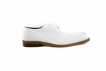 Belvedere Topo Hornback & Lizard Shoes White