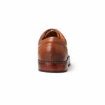 Bruno Magli Trento Leather Court Sneaker Cognac