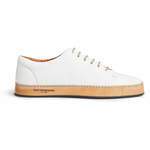 Bruno Magli Trento Leather Court Sneaker White