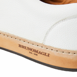 Bruno Magli Trento Leather Court Sneaker White
