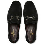Bruno Magli Trieste Classic Suede Loafer Black