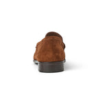 Bruno Magli Trieste Classic Suede Loafer Cognac