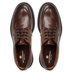 Bruno Magli Tyler Split Toe Leather Oxford Cognac