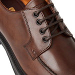 Bruno Magli Tyler Split Toe Leather Oxford Cognac