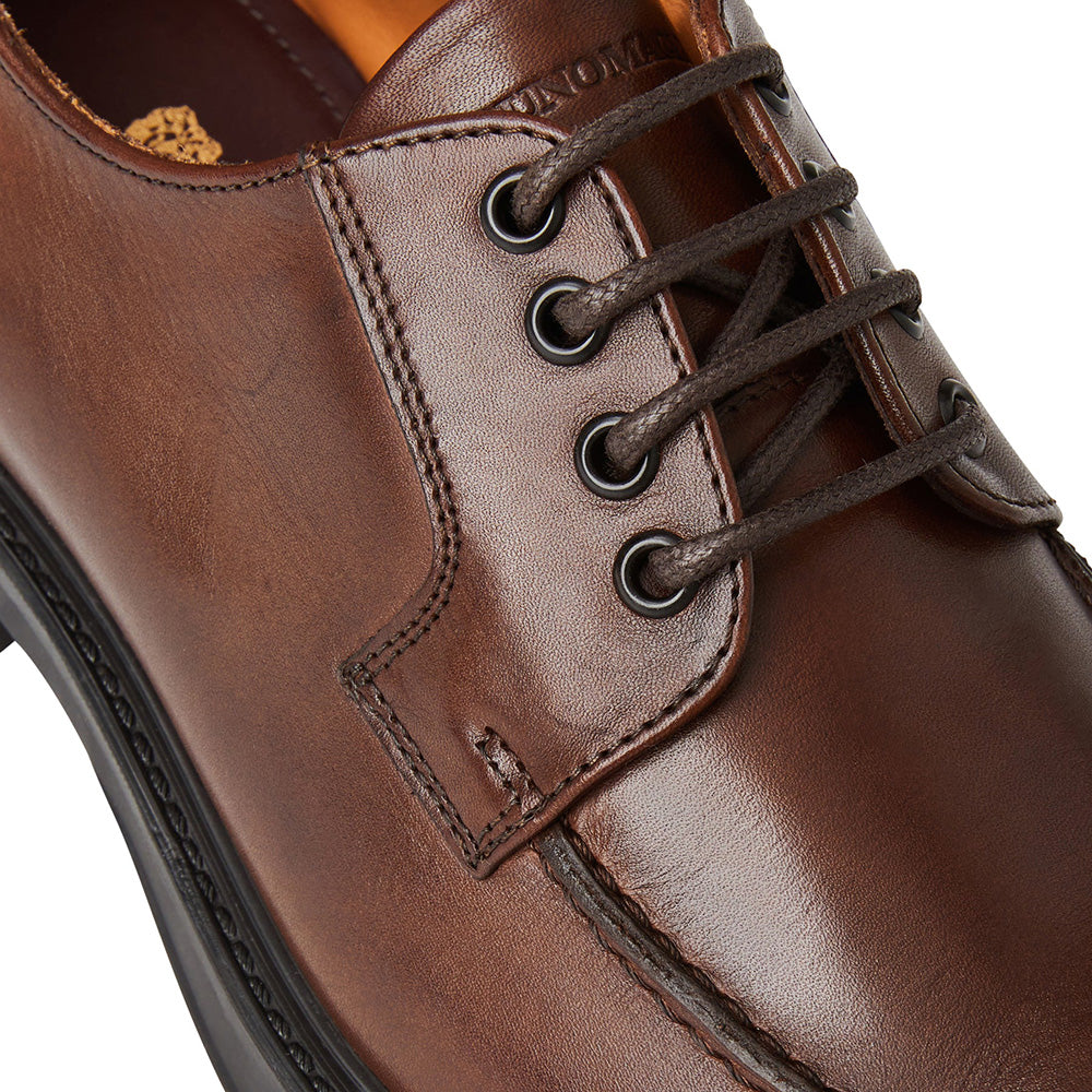 Bruno Magli Tyler Split Toe Leather Oxford Cognac