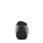 Bruno Magli Taranto Pebble Grain Penny Driver Black