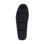 Bruno Magli Taranto Suede Penny Driver Light Blue