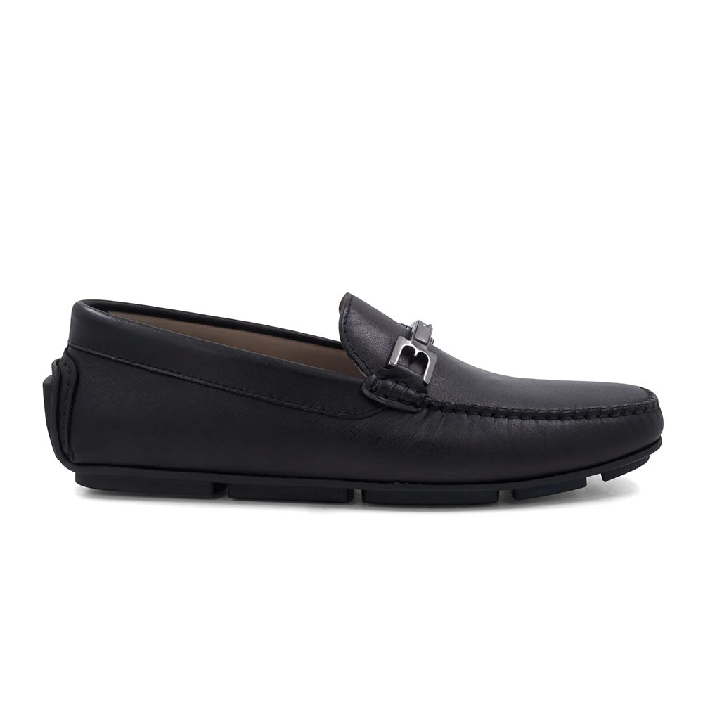 Bruno Magli Taso Leather Bit Driver Black
