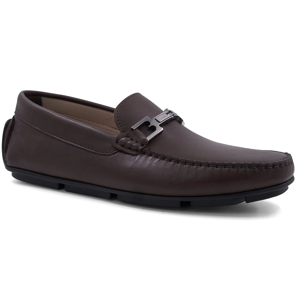Bruno Magli Taso Leather Bit Driver Brown