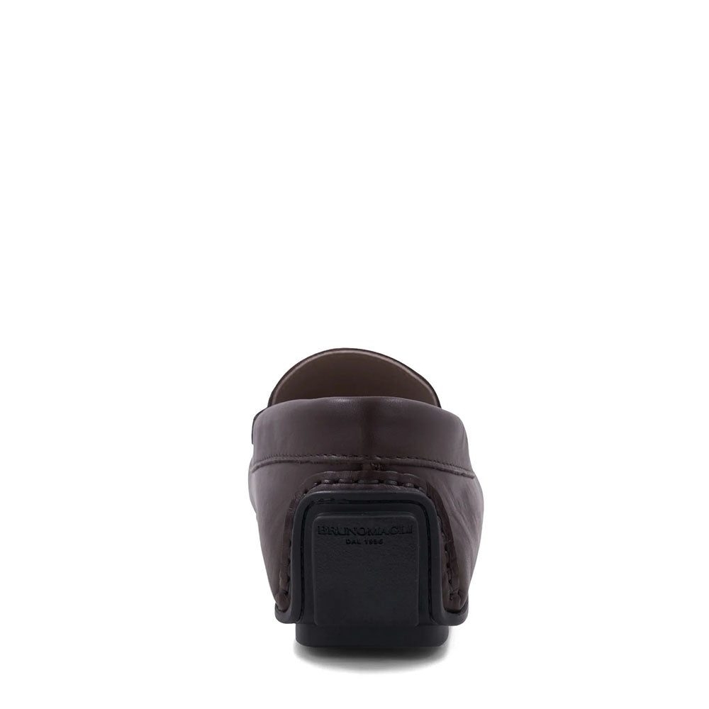 Bruno Magli Taso Leather Bit Driver Brown