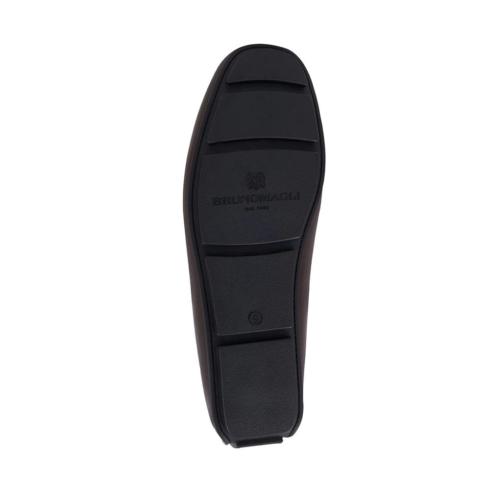 Bruno Magli Taso Leather Bit Driver Brown