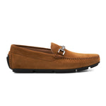 Bruno Magli Taso Suede Bit Driver Cognac