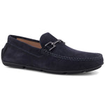 Bruno Magli Taso Suede Bit Driver Navy
