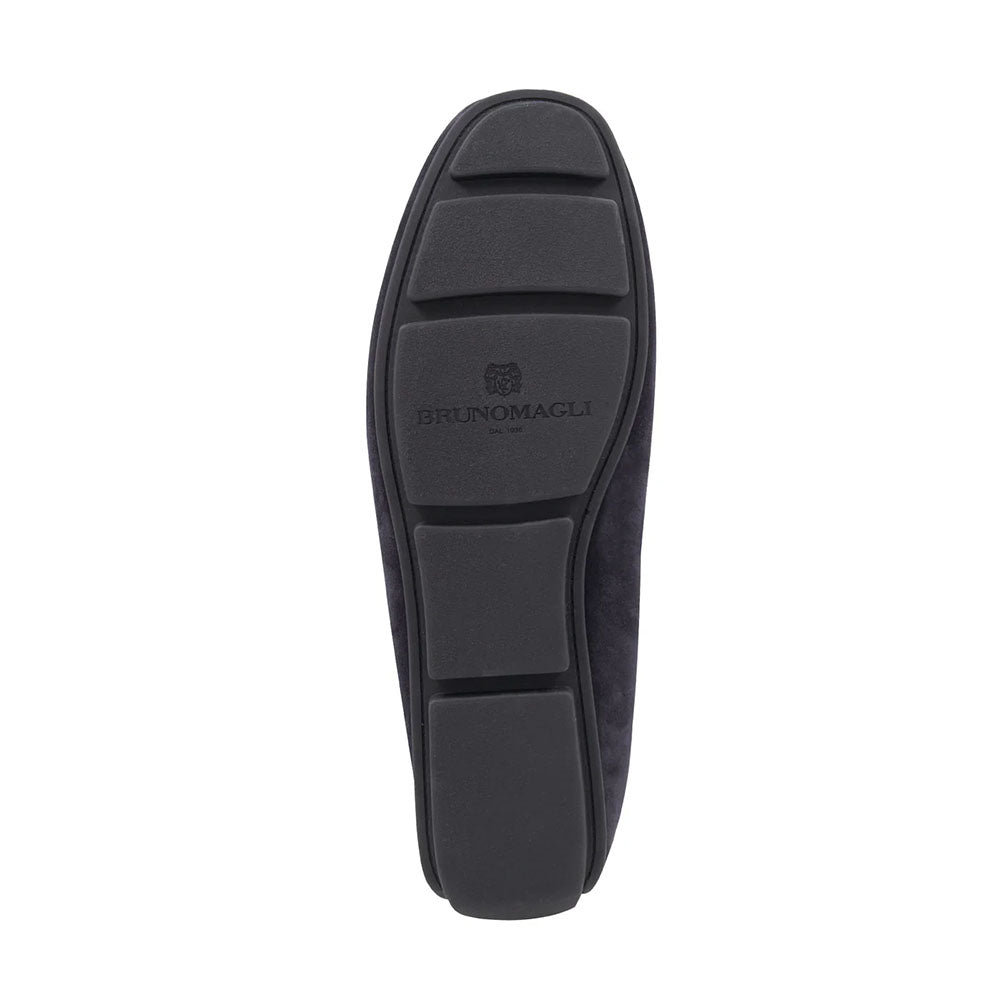 Bruno Magli Taso Suede Bit Driver Navy
