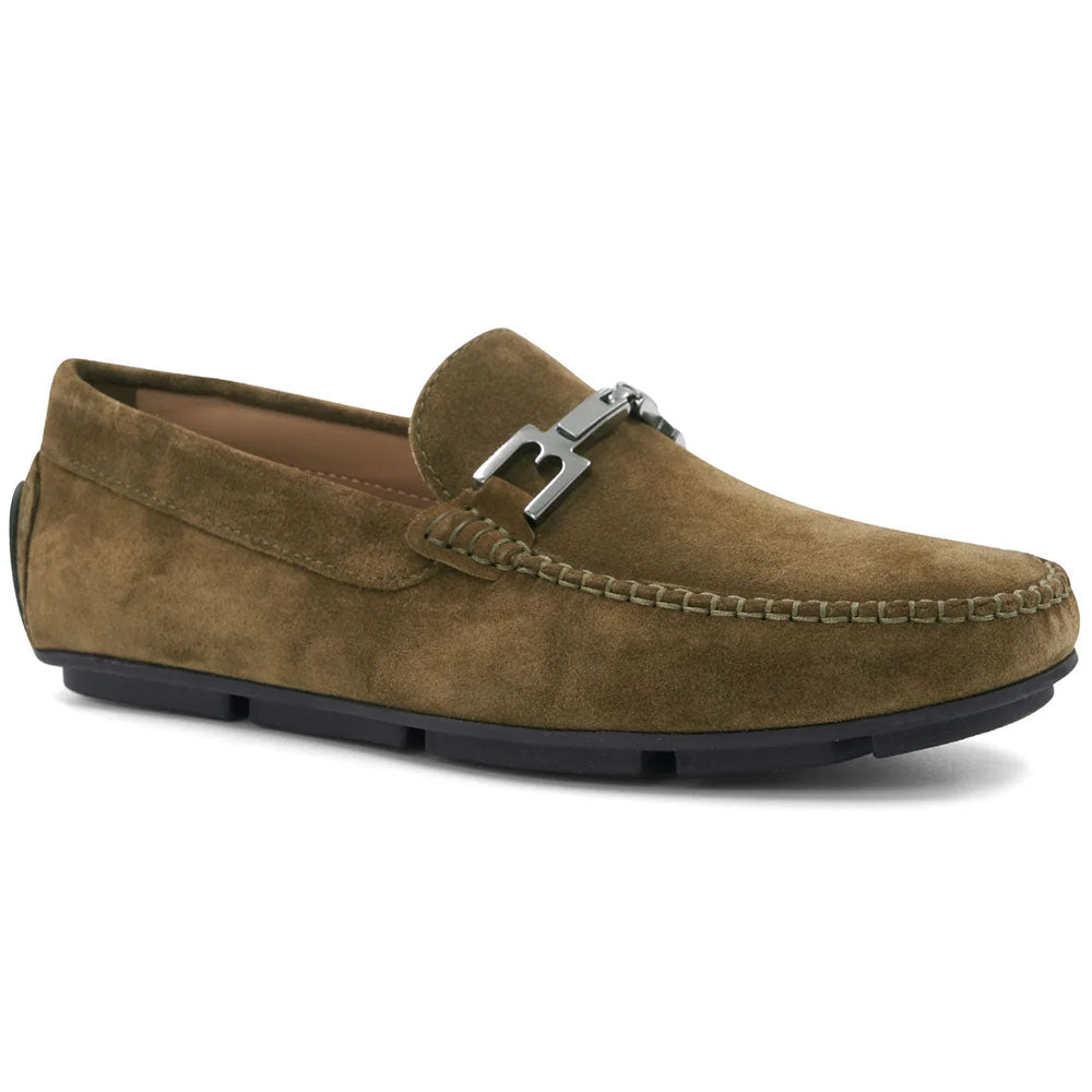 Bruno Magli Taso Suede Bit Driver Sage