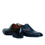 A. Testoni 11763 Calf Skin Split Toe Lace Up